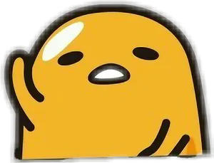 Gudetama Lazy Egg Character PNG Image