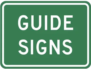 Guide Signs Traffic Information Board PNG Image