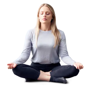 Guided Meditation Visualization PNG 25 PNG