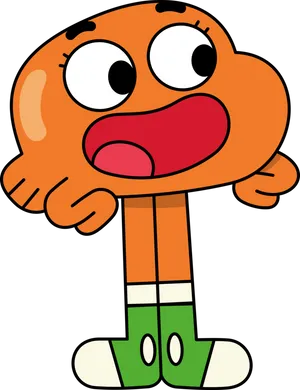 Gumball Watterson Cartoon Network Character PNG Image