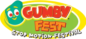 Gumby Fest Stop Motion Festival Logo PNG Image