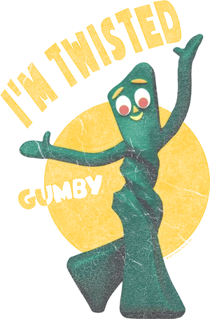 Gumby Twisted Poster PNG Image