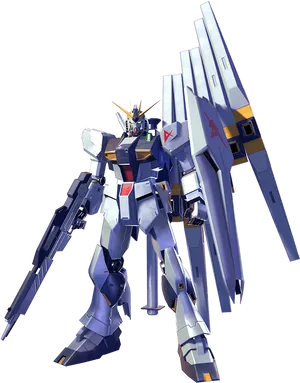 Gundam Wing Zero Custom Mecha PNG Image