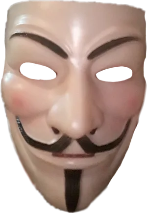 Guy Fawkes Mask PNG Image