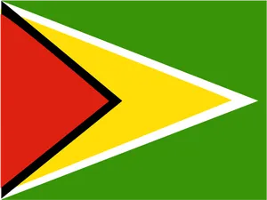 Guyana National Flag PNG Image