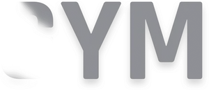 Gym Logo Shadowed Background PNG