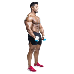 Gym Muscle Man Png Qig PNG Image