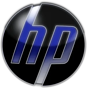 H P Logo3 D Rendering PNG Image