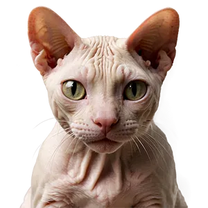 Hairless Cat Face Png Sfr PNG Image