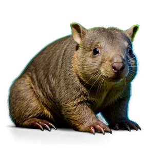 Hairy Nose Wombat Png Hng PNG Image