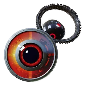 Hal 9000 Glowing Eye Png 06252024 PNG Image