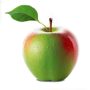 Half Green Apple Png Sno69 PNG Image