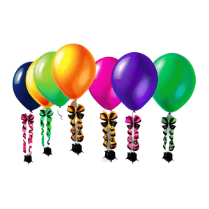 Halloween Balloon Decorations Png Vvp29 PNG Image