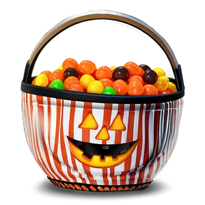 Halloween Candy Bucket PNG 04292024 PNG