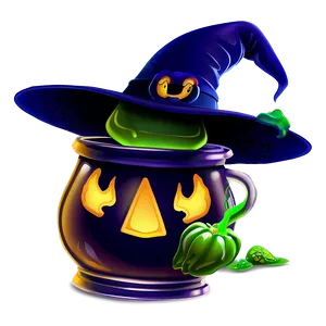 Halloween Cartoon Witch’s Brew Png 19 PNG Image