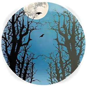 Halloween Full Moon Transparent Png 50 PNG Image