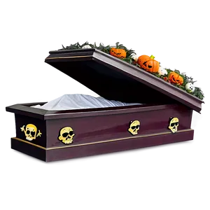 Halloween Open Coffin Png Dym PNG Image