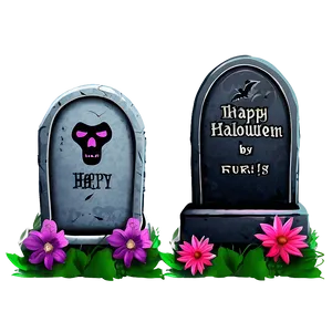 Halloween Party Diy Tombstones Png Vgn PNG Image