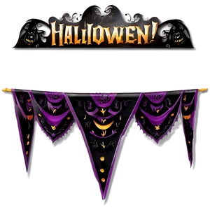 Halloween Party Gothic Decorations Png 06262024 PNG Image