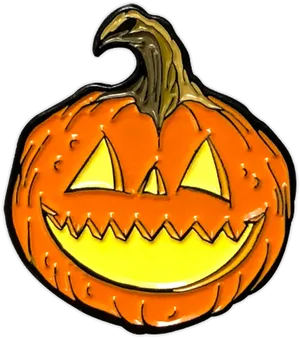 Halloween Pumpkin Lantern Illustration PNG Image