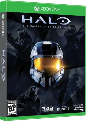 Halo Master Chief Collection Xbox One Cover PNG Image