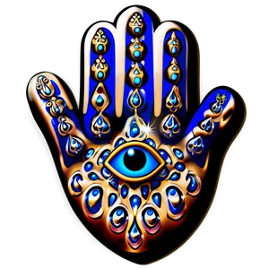 Hamsa Hand Icon Png Xra27 PNG Image