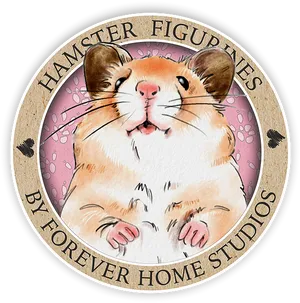 Hamster Figurines Forever Home Studios PNG Image