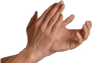 Hand Clapping Motion PNG Image