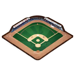 Hand-drawn Baseball Diamond Sketch Png 2 PNG Image