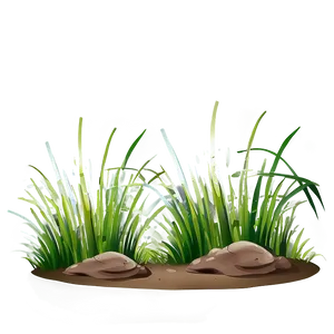 Hand Drawn Cartoon Grass Png 06122024 PNG Image