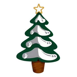 Hand Drawn Christmas Tree Png Pil80 PNG Image