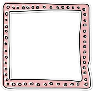 Hand Drawn Decorative Frame Doodle PNG Image