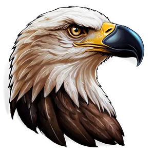 Hand-drawn Eagle Head Png Nkh PNG Image