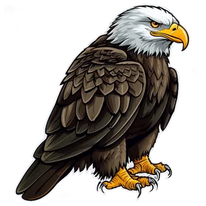 Hand-drawn Eagle Head Png Utt PNG Image