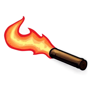 Hand-drawn Fire Animation Png Dac PNG Image