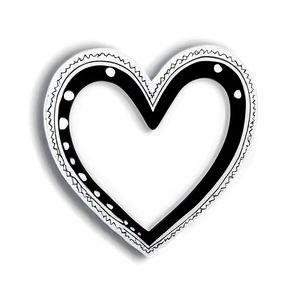 Hand-drawn Heart Clipart Png Ptu PNG Image