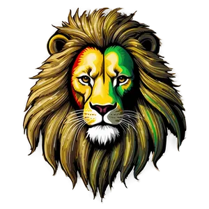 Hand-drawn Rasta Lion Sketch Png Udn PNG Image