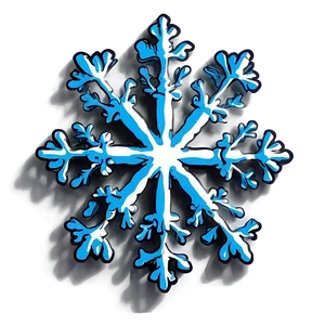 Hand-drawn Snowflake Simple Png 06282024 PNG Image