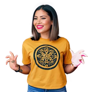 Hand-drawn T-shirt Concept Png Pho PNG Image