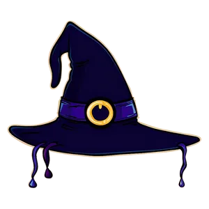 Hand Drawn Witches Hat Png Svh PNG Image