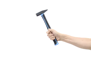 Hand Holding Hammer PNG Image