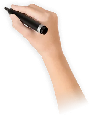 Hand Holding Marker P N G Transparent PNG Image