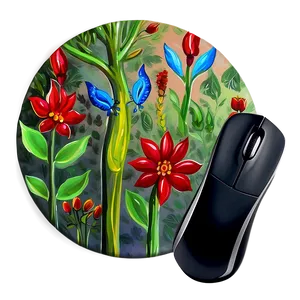 Hand-painted Art Mousepad Png Xhy PNG Image