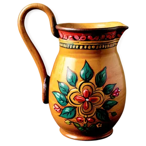 Hand-painted Jug Png Vdg PNG Image