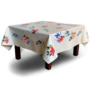 Hand Painted Table Cloth Png 21 PNG Image