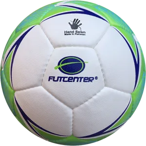 Hand Sewn Futcenter Football Ballon PNG Image