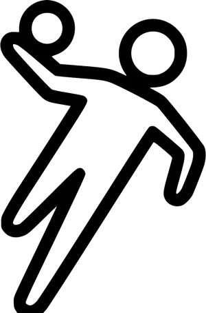 Handball Pictogram PNG Image