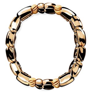 Handcrafted Gold Bracelet Art Png 06282024 PNG Image