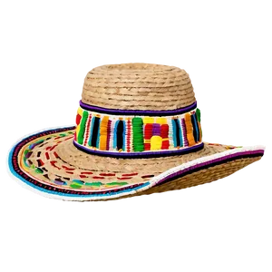 Handcrafted Mexican Hat Png Xeo PNG Image