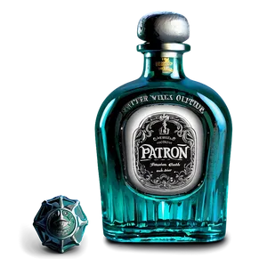 Handcrafted Patron Bottle Png Aho PNG Image